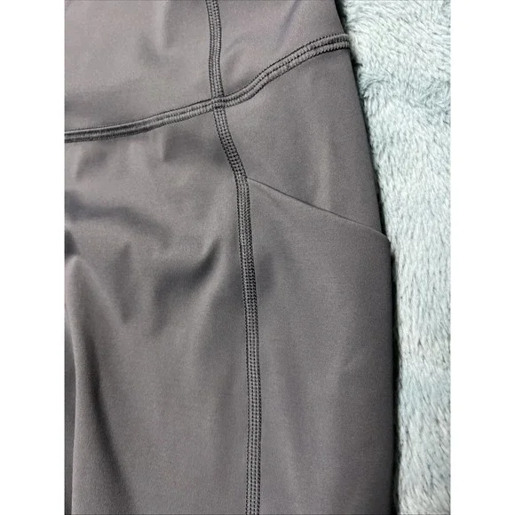 Greyson High Waisted Leggings Womens M Gray  Stretch Gym Activewear Pockets - Picture 6 of 14
